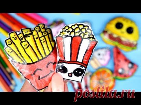 DIY Антистресс СКВИШИ - НАКЛЕЙКИ | Squishy СВОИМИ РУКАМИ