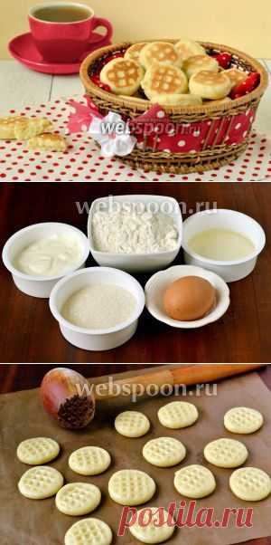 Печенье на сковороде.