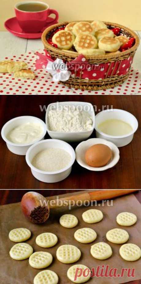 Печенье на сковороде.