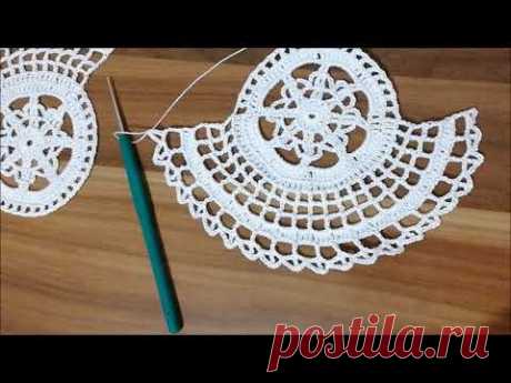 MUTFAK PEÇETESİ UÇ DANTEL YAPILIŞI2. BÖLÜM👍CROCHET