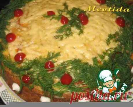 Блинный пирог "Широкая масленица" - кулинарный рецепт
