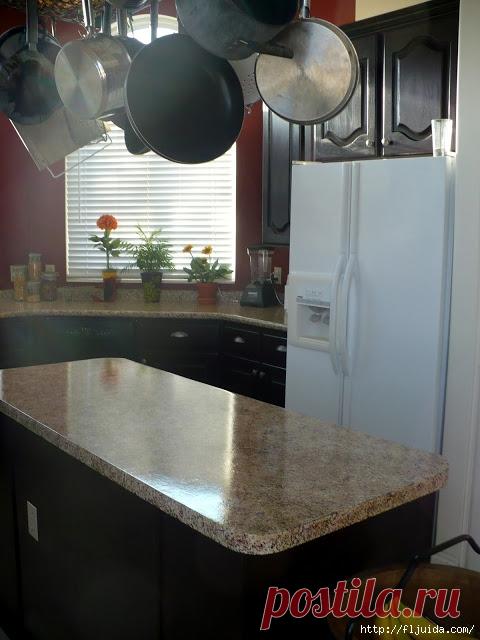 Как имитировать гранитную поверхность