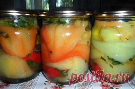 жареный перец маринованный | Домашняя еда
