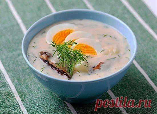 Французский куриный суп-пюре