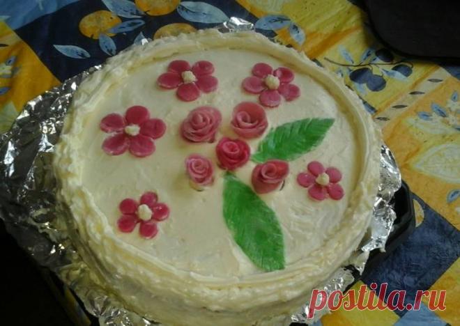(5) Торт ко дню рождения - пошаговый рецепт с фото. Автор рецепта Светлана Григорьева . - Cookpad