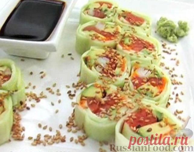 Рецепт: Роллы каппа-маки 