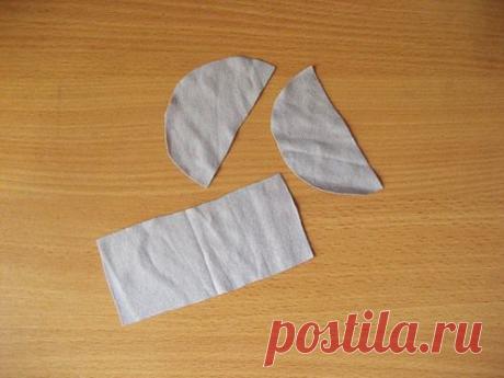 Делаем парик для куклы.