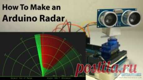 Arduino Radar Project - HowToMechatronics This is a demo video of the Arduino Radar Project. The Radar uses an ultrasonic sensor for detecting the objects, a small hobbyist servo motor for...