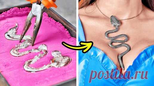 Процесс изготовления ювелирных изделий ручной работы и идеи DIY | БЕРИ И ДЕЛАЙ – Дети | Дзен