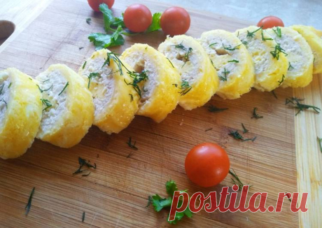 (14) Сочный куриный рулет - пошаговый рецепт с фото. Автор рецепта Надежда Махрова 🏃‍♂️ . - Cookpad