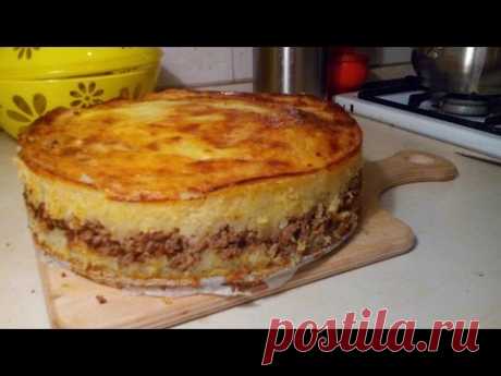 Картофельная запеканка с мясом