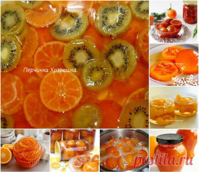 Рецепты самого вкусного мандаринового варенья - Заготовки от Перчинки - Perchinka Hozyayushka.ru