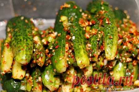 Ои Собаджи (кимчи из огурцов, огурцы по корейски)