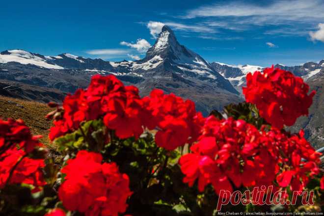 Маттерхорн — это самая красивая гора в мире (Швейцария)