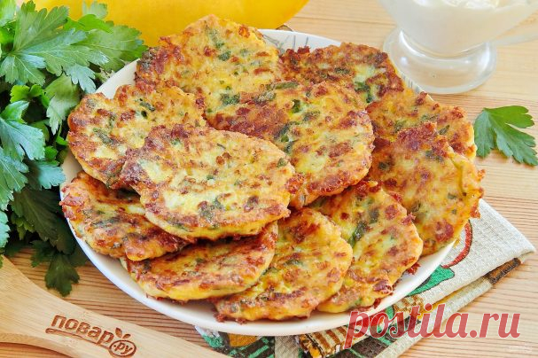 Пикантные тыквенные оладьи с сыром - пошаговый рецепт с фото на Повар.ру