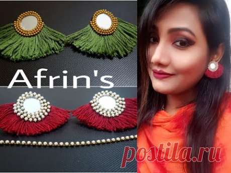 How to Make Tassels Earrings at Home