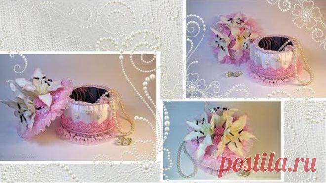 Часть 3. Бесплатный мастер-класс по текстильной шкатулке «Нежность».