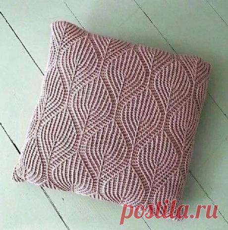 Узор с листьями / крючок