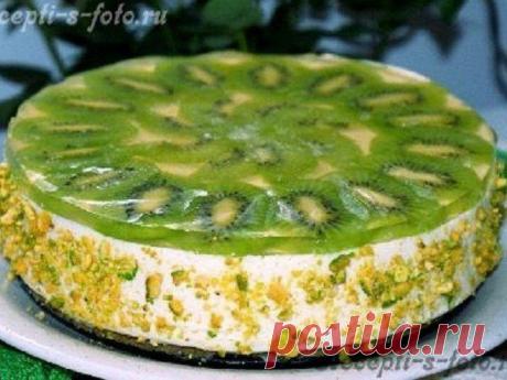 Торт творожно-желатиновый