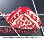 Жаккард без протяжек.