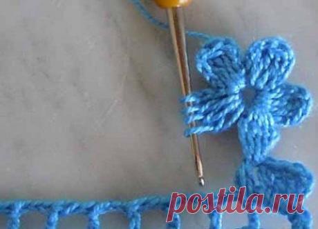 Кайма с цветами