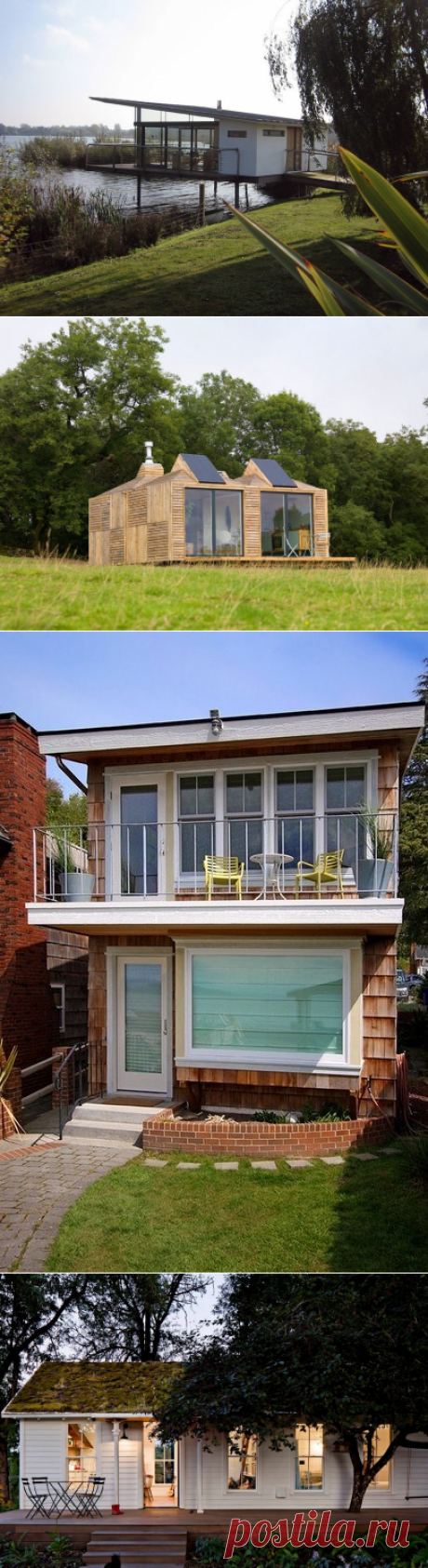 Небольшие дачные домики: 100 вариантов восхитительного дизайна — Дом и Сад