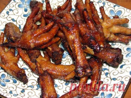 Куриные лапы жареные докрасна на китайский манер. :: NoNaMe