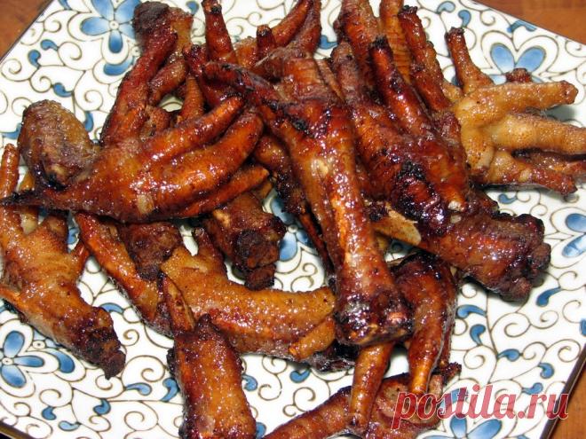 Куриные лапы жареные докрасна на китайский манер. :: NoNaMe