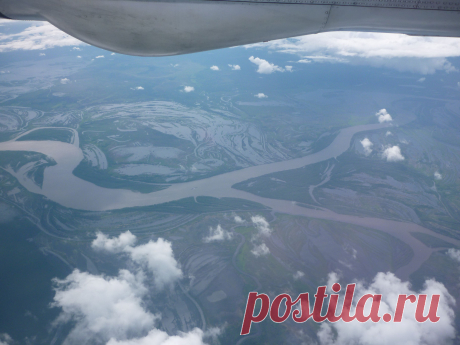 Россия, вид сверху