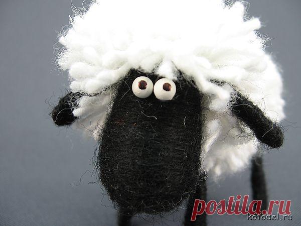 как сделать овечку своими руками