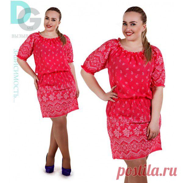 Платье Варя бат.размеры. 48-50
х.б  (натуральная ткань)
коралло-малиновый,синий.желтый