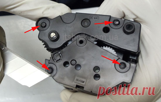 Как заправить Samsung ML-2160, ML-2165, SCX-3400, SCX-3405 (MLT-D101S), SL-M2020, SL-M2070 (MLT-D111S), Xerox Phaser 3020, WC3025