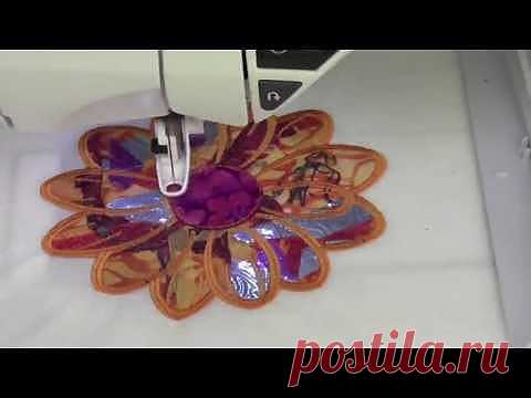 Confetti Flower Embroidery by Anita Goodesign - Яндекс.Видео