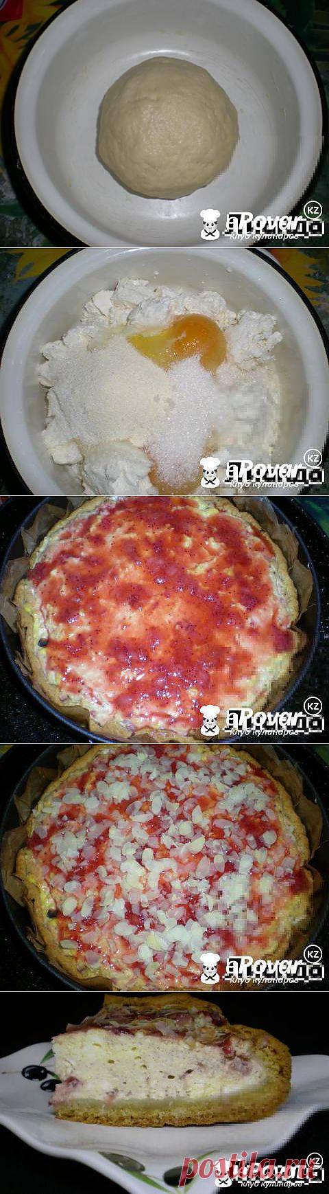 Пирог с творогом и клубникой "Кусочек лета" — Рецепт приготовления с фото — Рецепты выпечки, Пироги и пирожки