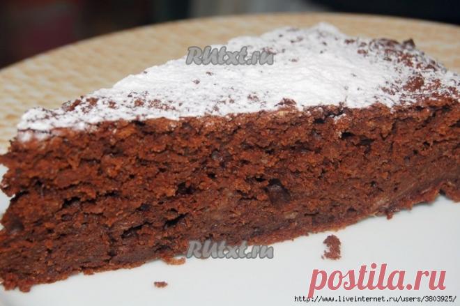 Вкусный шоколадный торт