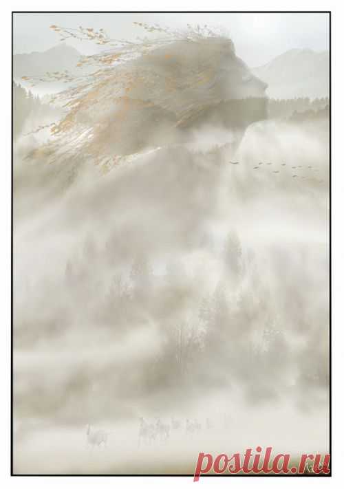 А осень притаилась рядом
Дышало осенью заплаканное лето,
И слезы робко бились об окно,
Как по столу костяшки домино,
Мелодией проспавшего рассвета…
На ржавых крышах спали облака,
Шептался дождь с продрогшим листопадом,
Как будто осень притаилась рядом
Незримым дуновеньем ветерка.
                                Евгений Солодкий