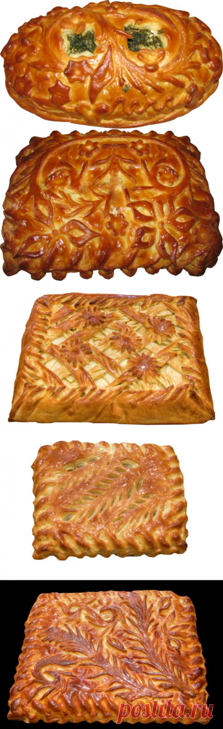 Начинки для пирогов, пирожков, кулебяк и ватрушек.