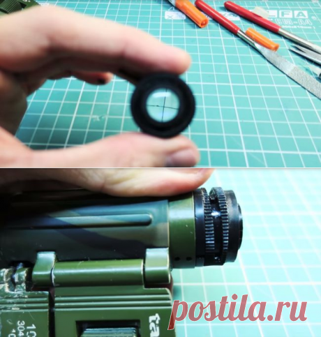 Оптический прицел из бинокля