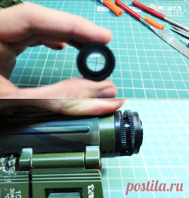 Оптический прицел из бинокля