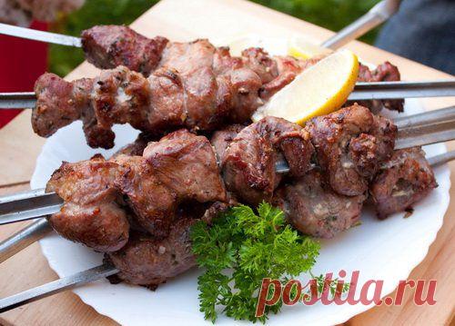 Шашлык из говядины рецепт маринада (классический шашлык)