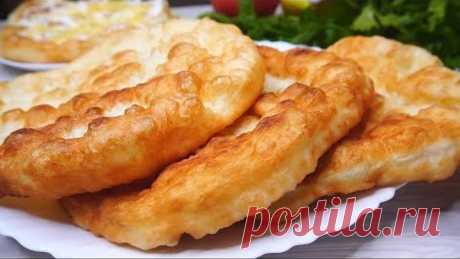 Уйдут в Один Миг! Лангош, безумно Вкусные и пышные!