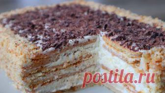 Торт из печенья и сметаны