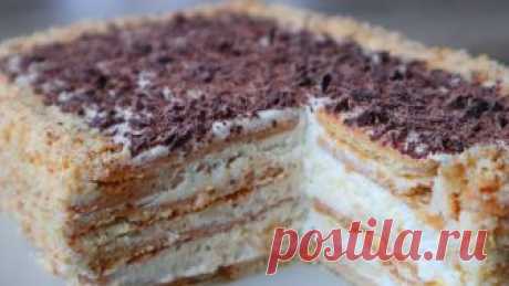 Торт из печенья и сметаны