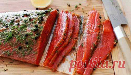 Маринованный лосось | Я Поварёнок