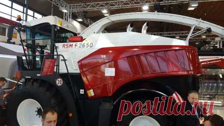 2019 октябрь. Российский комбайн F 2650 от Ростсельмаш – номинант на звание «Машина года 2020» в Германии. Кормоуборочный комбайн нового семейства F номинирован на звание «Машина года 2020» в Германии. Агромашина уже прошла предварительный отборочный этап и попала в финальную тройку конкурсантов
