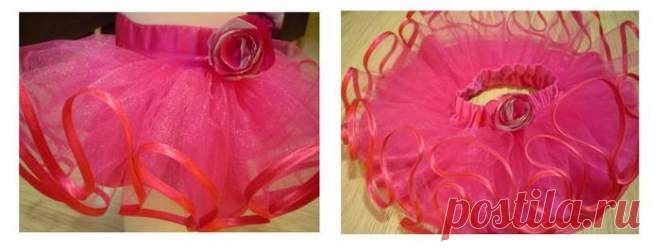 Мастер-класс для самых занятых мам! Пышная юбочка из фатина