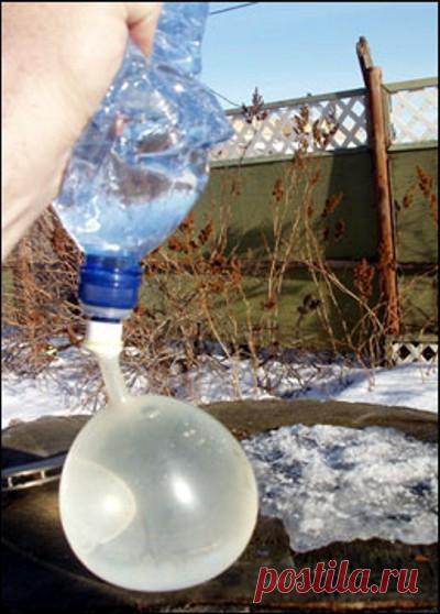 Как разжечь костер с помощью презерватива / Экстремальный досуг