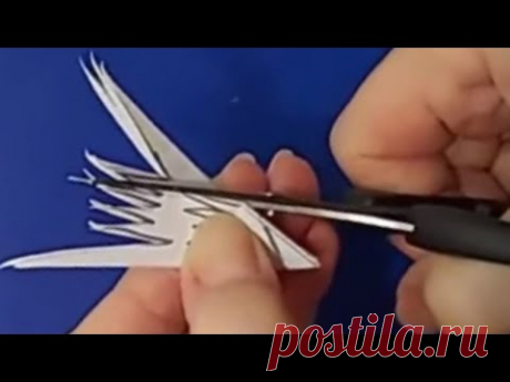 Я вШОКЕ😲СДЕЛАЛА 100 ШТ и ЕЩЁ ПРОСЯТ.Эти СНЕЖИНКИ БЬЮТ ВСЕ РЕКОРДЫ😲 Как вырезть #снежинки из бумаги