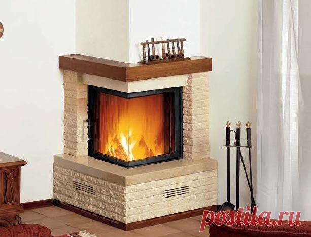 Cles - Клес Розовая облицовка из рифленых плиточек - каталог топки для каминов