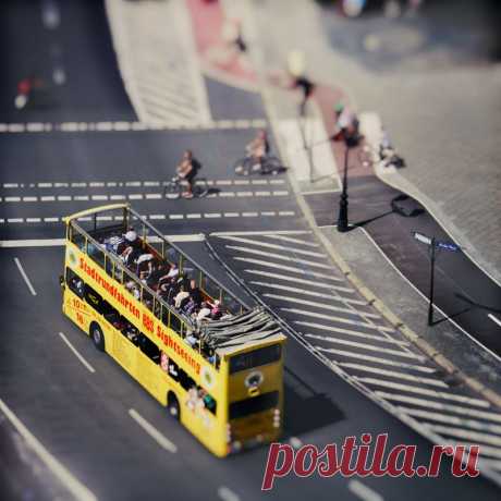 Как выглядят знаменитые города в tilt-shift фотографиях - Фотопанорама